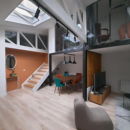Loft 4-5 Personnes A Montmartre - Parking Prive Sur Reservation Paris Dış mekan fotoğraf