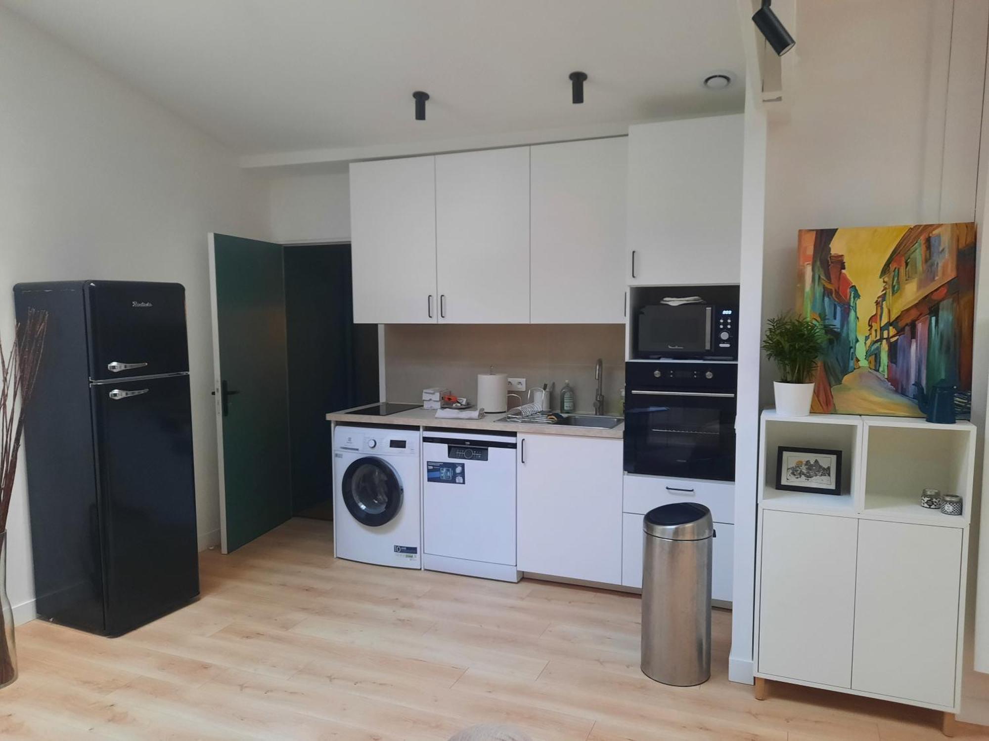 Loft 4-5 Personnes A Montmartre - Parking Prive Sur Reservation Paris Dış mekan fotoğraf